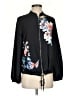 Unbranded Floral Black Track Jacket Size S (estimated) - photo 1