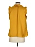 Catherine Malandrino Yellow Sleeveless Blouse Size S - photo 2