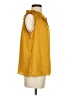 Catherine Malandrino Yellow Sleeveless Blouse Size S - photo 4