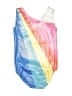 Unbranded Tie-dye White Blue One Piece Swimsuit Size 8A - photo 2