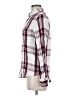 SO Plaid Burgundy Long Sleeve Button-Down Shirt Size M - photo 5