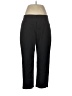 Elle Solid Black Casual Pants Size 12 - photo 1