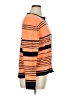 Liz Baker Stripes Orange Cardigan Size XL - photo 4