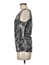 Chico's 100% Polyester Silver Tank Top Size Med (1) - photo 5