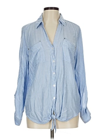 Jones New York Long Sleeve Button-Down Shirt (view 1)