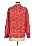 BTFBM 100% Polyester Red Orange Long Sleeve Blouse Size S - photo 2