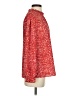 BTFBM 100% Polyester Red Orange Long Sleeve Blouse Size S - photo 4