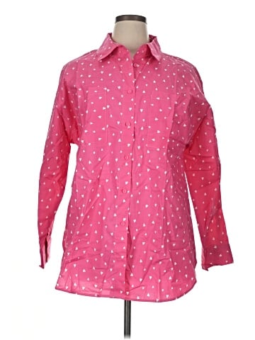 White Birch Long Sleeve Button-Down Shirt (view 1)