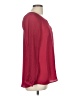 Daniel Rainn 100% Polyester Burgundy Red Long Sleeve Blouse Size M - photo 4
