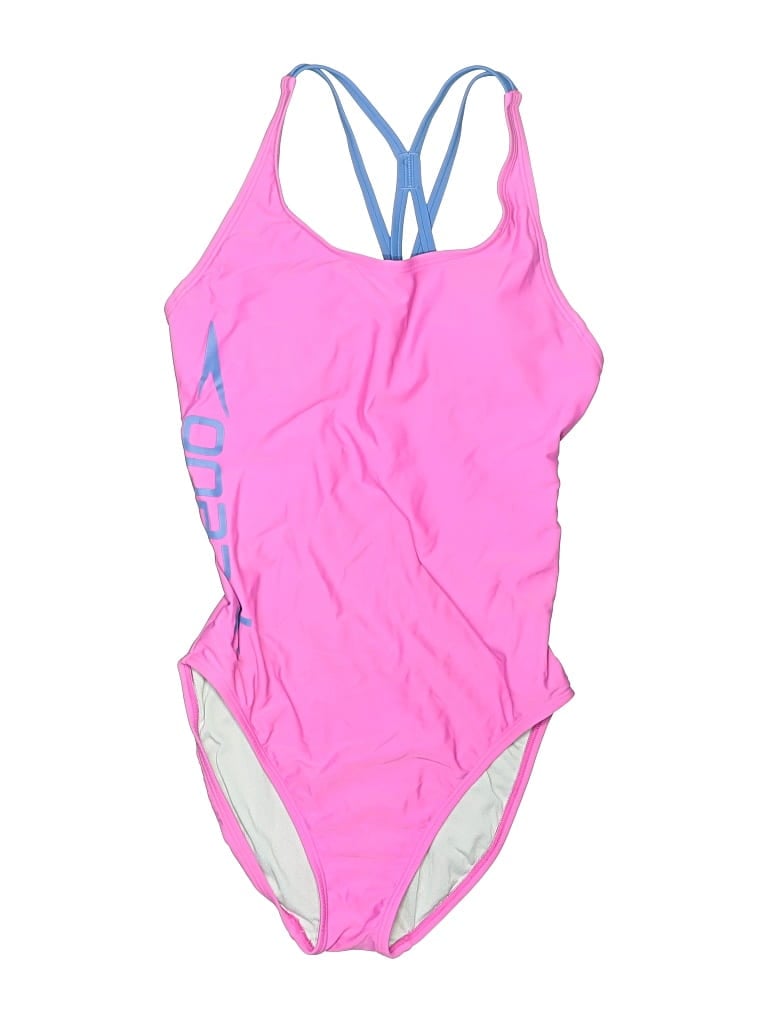 Pre-owned Speedo One Piece Swimsuit In Pink