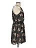 Lush 100% Polyester Floral Black Casual Dress Size S - photo 4