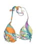 Unbranded Chevron-herringbone Pink Blue Swimsuit Top Size XS - photo 2