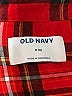 Old Navy 100% Cotton Plaid Red Dress Size 8 - photo 3