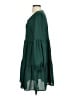Unbranded Solid Green Casual Dress Size S - photo 5