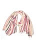 Unbranded Stripes Ivory Pink Scarf One size - photo 1