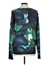 Unbranded Print Teal Blue Pullover Sweater Size L (estimated) - photo 2