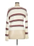 Hippie Rose 100% Acrylic Stripes Ivory Pullover Sweater Size XL - photo 2