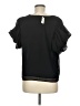 Express 100% Polyester Black Short Sleeve Blouse Size M - photo 2