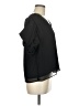 Express 100% Polyester Black Short Sleeve Blouse Size M - photo 4