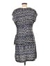 Nicole Miller Print Blue Casual Dress Size L - photo 2