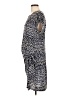 Nicole Miller Print Blue Casual Dress Size L - photo 5