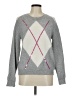 Court & Rowe Argyle Silver Pullover Sweater Size M - photo 1