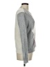 Court & Rowe Argyle Silver Pullover Sweater Size M - photo 4