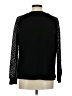 Unbranded 100% Polyester Black Long Sleeve Henley Size M - photo 2