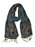 Unbranded Paisley Teal Scarf One size - photo 1