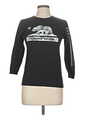 Ocean Current 3/4 Sleeve T-Shirt (view 1)
