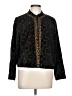 Chico's 100% Cotton Paisley Black Jacket Size Lg (2) - photo 1
