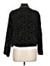 Chico's 100% Cotton Paisley Black Jacket Size Lg (2) - photo 2