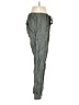 Caslon 100% Linen Solid Gray Linen Pants Size S - photo 4
