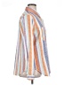 Unbranded Stripes Orange Long Sleeve Blouse Size XL - photo 4