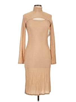 white knee length dresses Pernille Strapless Ruched Knee Length Dress White