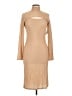Velvet Torch Tan Cocktail Dress Size L - photo 1