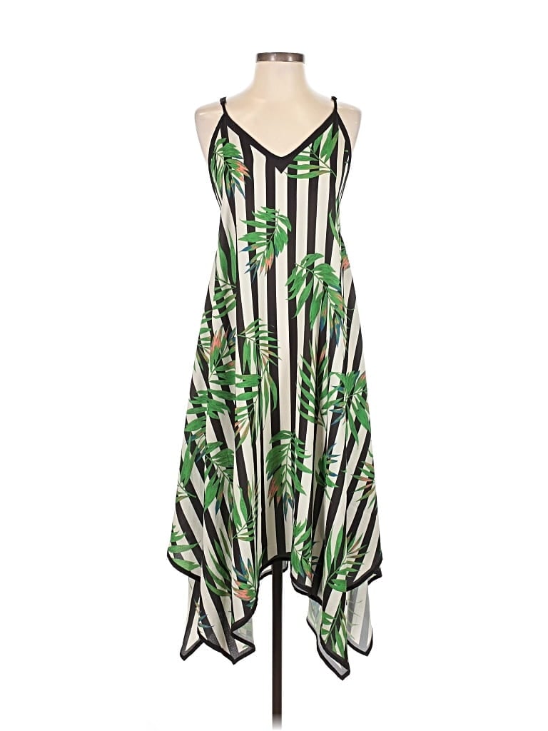 Pre-owned Jealous Tomato Casual Dress In Green
