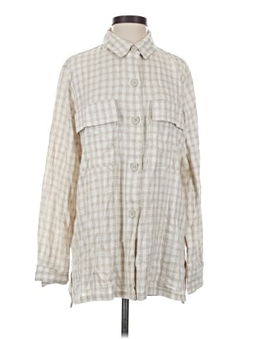 Max Studio Long Sleeve Button-Down Shirt (view 1)