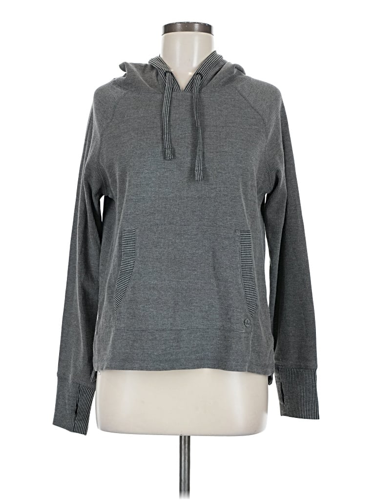 Pre-owned Prana Pullover Hoodie In Gray