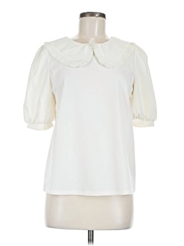 JAQUELINE de YONG 3/4 Sleeve Blouse (view 1)
