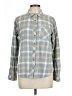 Thread & Supply 100% Cotton Plaid Gray Long Sleeve Button-Down Shirt Size L - photo 1