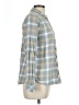 Thread & Supply 100% Cotton Plaid Gray Long Sleeve Button-Down Shirt Size L - photo 4