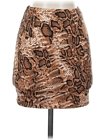 High Street Faux Leather Skirt (view 1)