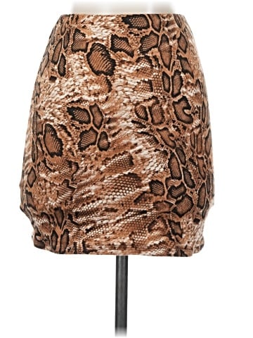 High Street Faux Leather Skirt (view 2)
