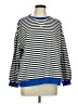 Unbranded Stripes Blue Pullover Sweater Size L - photo 1