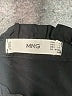 MNG 100% Viscose Black Long Sleeve Blouse Size 4 - photo 7