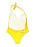 Assorted Brands Graphic Tropical Yellow One Piece Swimsuit Size XL - photo 2