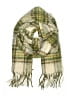 Monoprix femme 100% Polyester Tweed Green Tan Scarf One size - photo 1