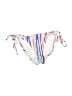 Jolyn Print White Pink Swimsuit Bottoms Size XS (estimated) - photo 1