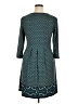 Max Studio Argyle Teal Casual Dress Size XL - photo 2